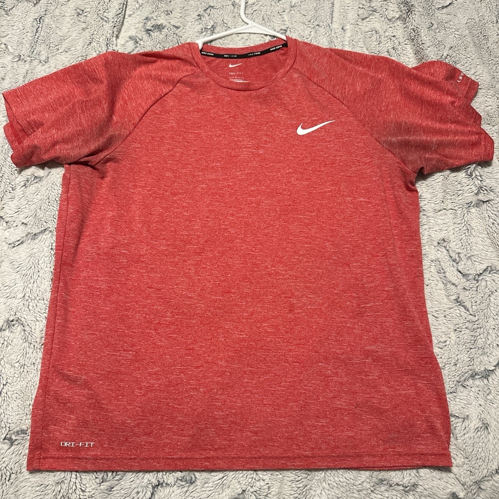 Nike Red Short Sleeve Athletic Tee
